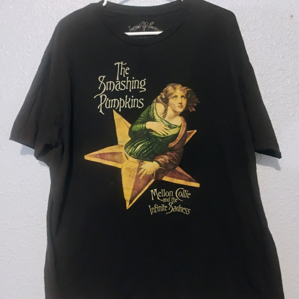 Black Smashing Pumpkins‎ Music Band Album Tee - Short Sleeve XL